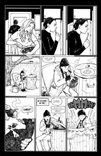 extrait comics Quand vient la nuit...