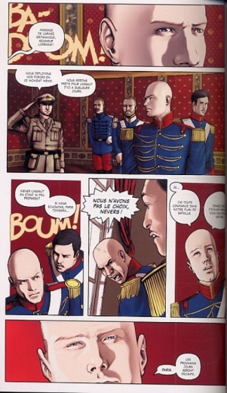 extrait comics La couronne et l'épée