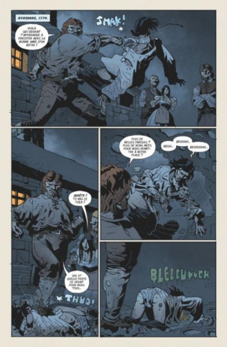 extrait comics Robbie Burns Witch Hunter