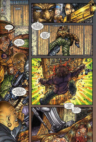 extrait comics Delta City