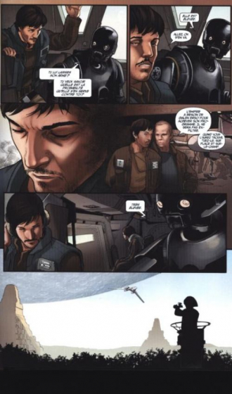extrait comics Rogue One - A Star Wars Story
