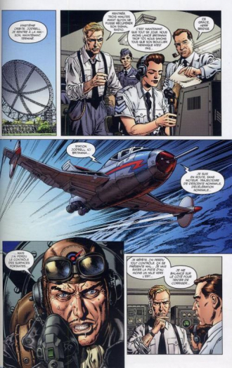 extrait comics Royal Space Force