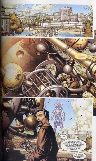 extrait comics La confrérie du bouclier