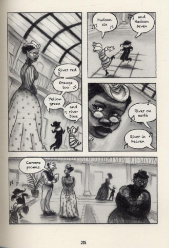 extrait comics La sirène dans l'Hudson