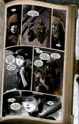 extrait comics Les couvertures par Dave McKean