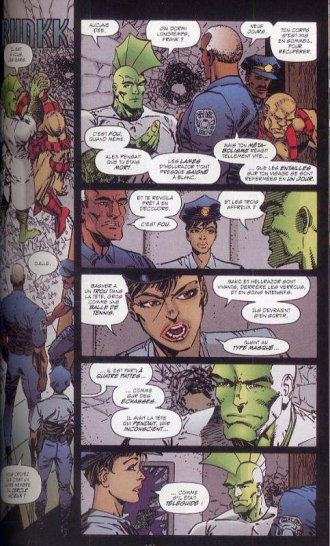 extrait comics Baptême du feu