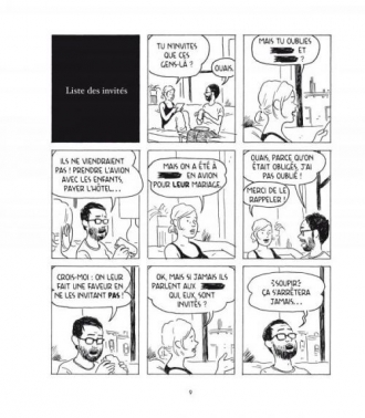 extrait comics Scènes d'un mariage imminent