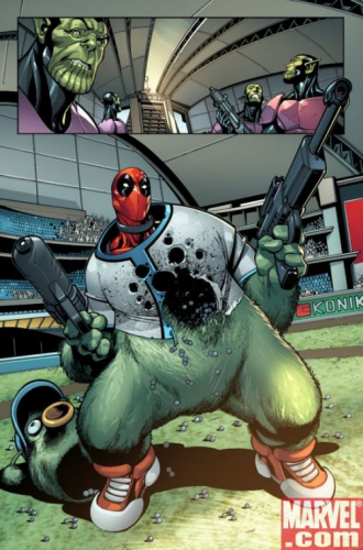 extrait comics Deadpool (kiosque)