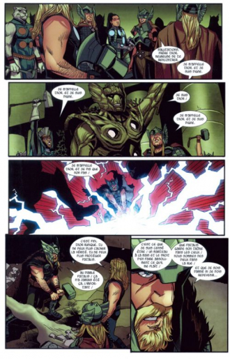 extrait comics Secret Wars - Thors