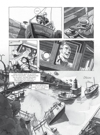 extrait comics Silver Darling