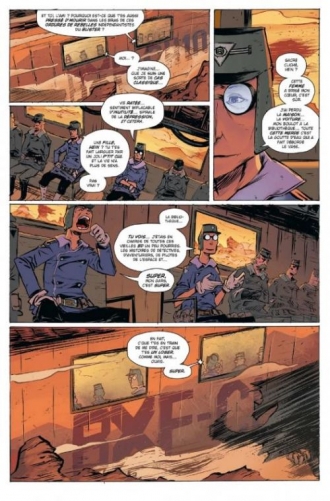 extrait comics Six-Gun Gorilla