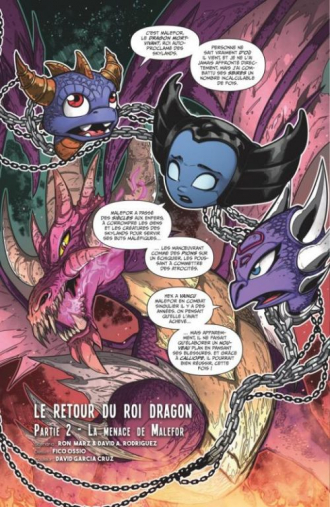 extrait comics Le retour du Roi Dragon (2ème partie)
