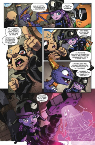 extrait comics Superchargers