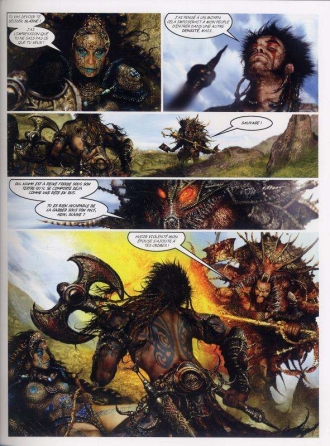 extrait comics Slaine - Geste des invasions T2