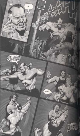 extrait comics La Main du mort