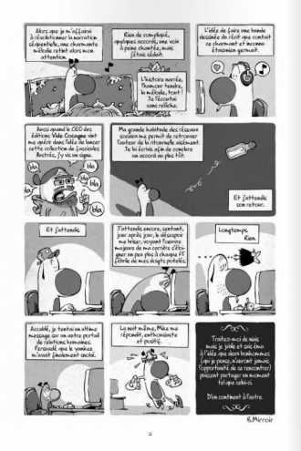 extrait comics Adaptation en bande dessinée de la chanson Miss Me - feat. Mike Peck