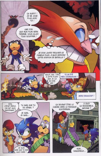 extrait comics Les origines