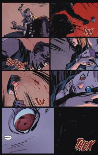 extrait comics Le culte de sang