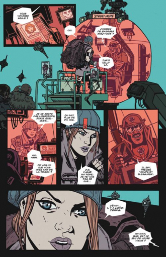 extrait comics Southern cross