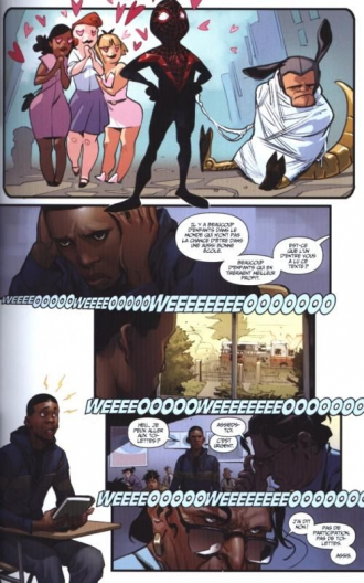 extrait comics Miles Morales