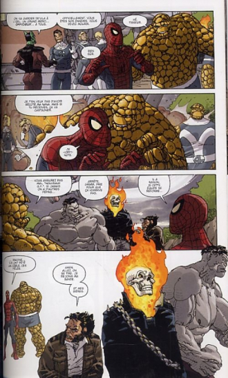 extrait comics Réunion de famille