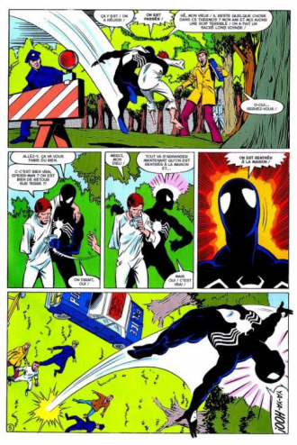 extrait comics La naissance de Venom (1/2) (kiosque)