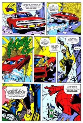extrait comics L'araignée ou l'homme ? (kiosque)