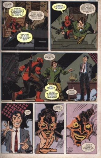 extrait comics Chaos sur la convention