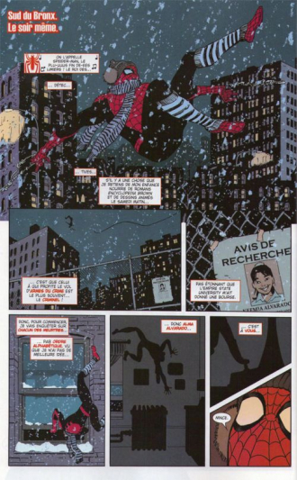 extrait comics Le château de sable (kiosque)