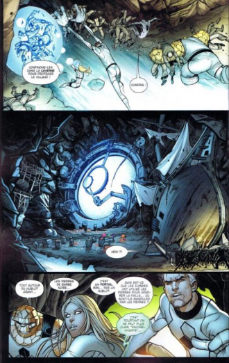 extrait comics Le voyage fantastique / Infestation (prélude à Spider-Island) (kiosque)