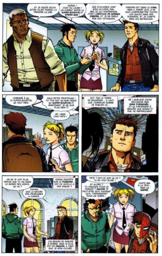 extrait comics Zone de danger (kiosque)