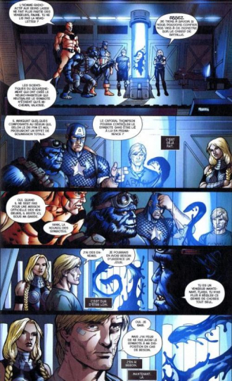extrait comics Retour à la maison (kiosque)