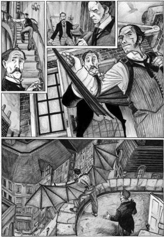 extrait comics Springheeled Jack