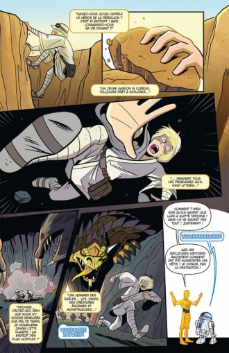 extrait comics Star Wars Aventures