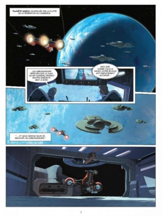 extrait comics Star Wars Episode 1