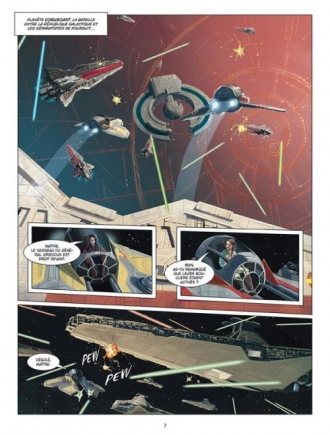 extrait comics La revanche des Siths