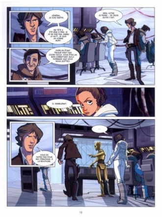 extrait comics L'Empire contre attaque