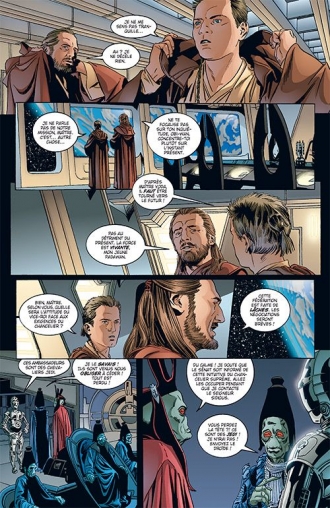 extrait comics La menace fantôme