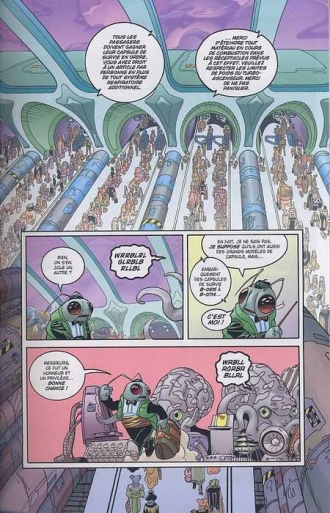 extrait comics Qui-Gon Jinn & Obi-Wan