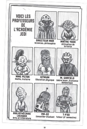 extrait comics Une nouvelle école