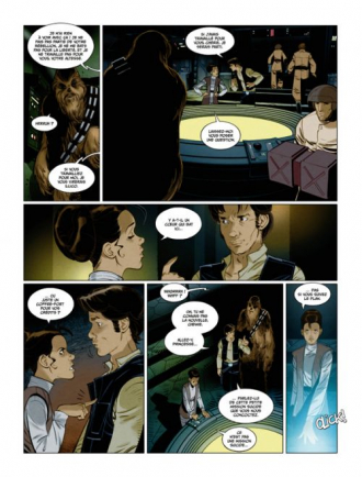 extrait comics Star Wars - La cavale du contrebandier