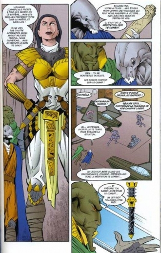 extrait comics L'âge d'or des Sith