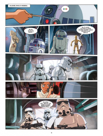 extrait comics Star Wars - La trilogie originale