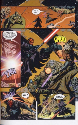 extrait comics Dark Maul