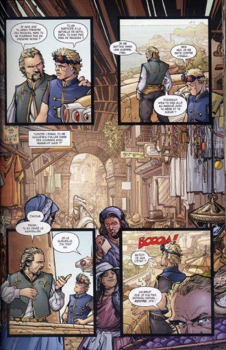 extrait comics Réfugiés