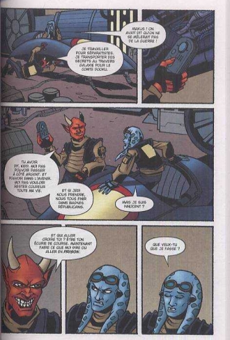 extrait comics Point d'impact