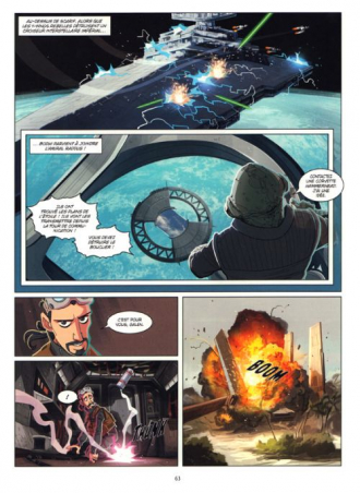 extrait comics Star Wars Rogue One