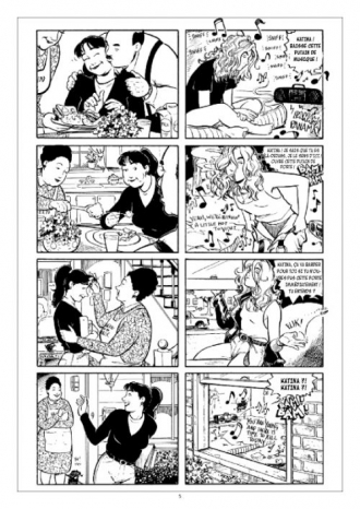 extrait comics Les années lycées