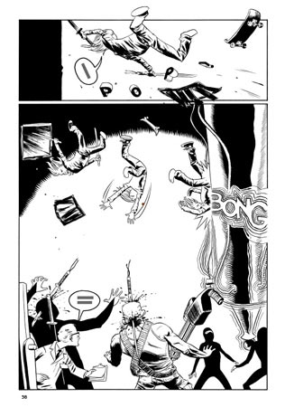 extrait comics Street Angel