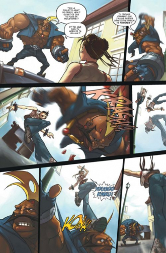 extrait comics L'ombre de Shadaloo